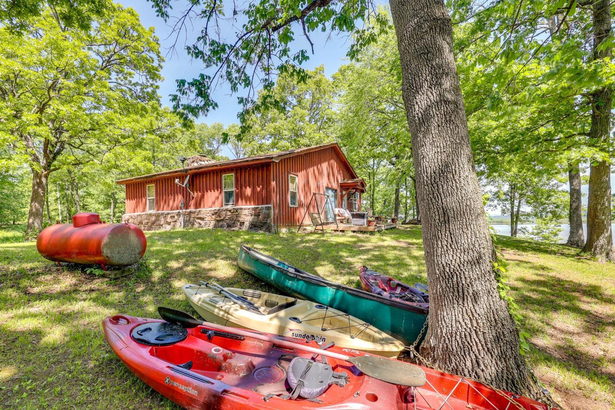 Rural Arkansas Vacation Rental With Lake Access Scranton Экстерьер фото